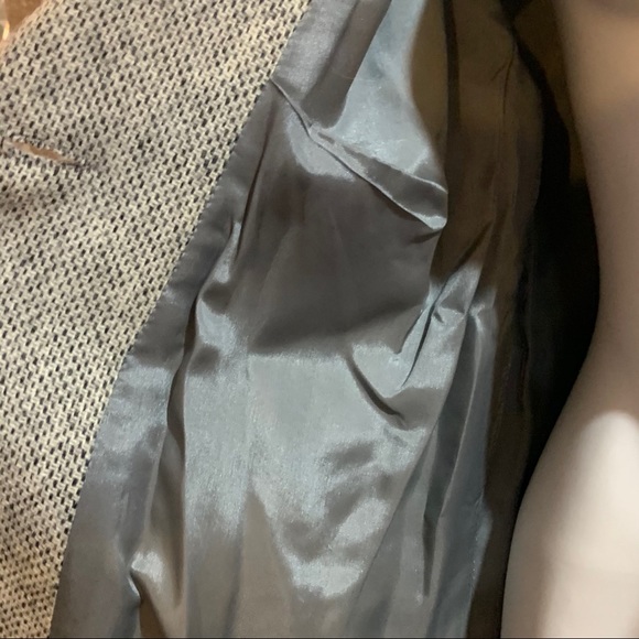 Triona Black White Donegal Tweed Blazer Jacket 14 - Picture 10 of 12